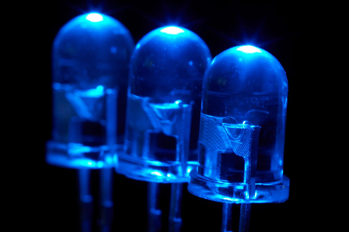 O incrvel poder dos LEDs azuis