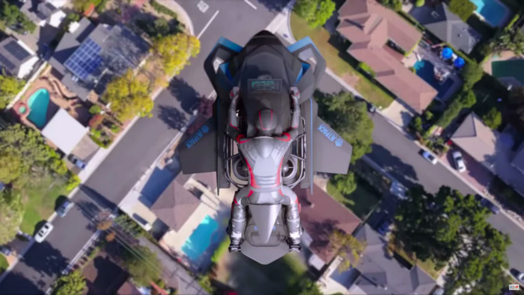 Esta moto voadora a jato alcana os 240 km/h e pode ser sua por apenas 1,5 milhes de reais 
