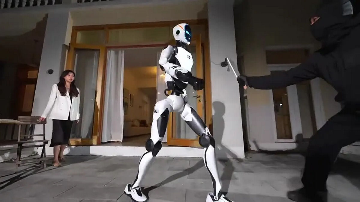 China lan�a rob� humanoide guardi�o de kung fu