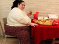 Americana quer se tornar a mulher mais gorda do mundo