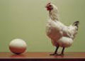 Quem veio antes, a galinha ou o ovo? Enfim a resposta