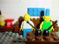 Introdução dos Simpsons feito em Lego