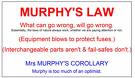 Lei de Murphy revisitada