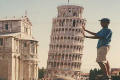 Ilusão da Torre de Pisa