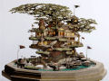 As intrincadas esculturas em miniatura de Takanori Aiba