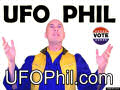 UFO Phil, o candidato intergaláctico a presidência dos EUA