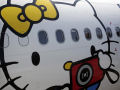 Empresa aérea taiwanesa lança linha Hello Kitty