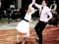 Dançando swing em um casamento