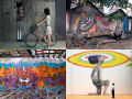 A arte de rua de um Pintor do Mundo