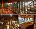 Incrível hotel feito integralmente de bambu em Bali