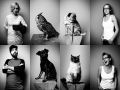 Retratos bacanas de pessoas e seus animais de estimação