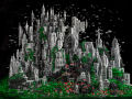 Mestre do LEGO constrói épico mundo de fantasia com 200 mil peças