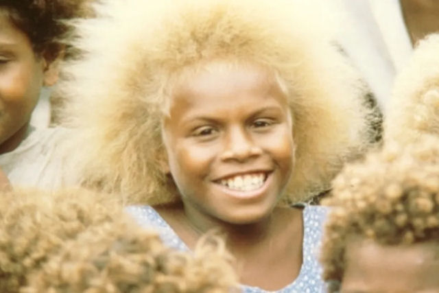 O mistério dos negros loiros das Ilhas Salomão