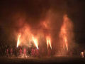 Tezutsu Hanabi, um festival com canhões de mão de fogos de artifício