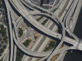 Fotos aéreas de trevos nos permitem ver engenheiros como artistas da geometria