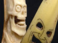 Artista japonês usa palitos para criar surpreendentes esculturas de banana
