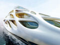 O super-iate moderno e dinâmico de Zaha Hadid