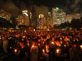 A vigília por Tiananmen em Hong Kong foi impressionante