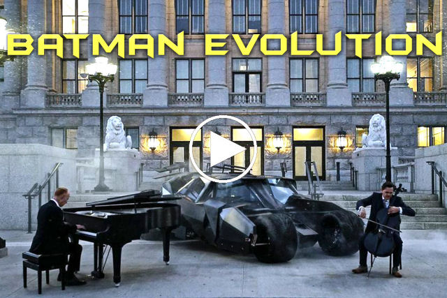 Evolução da música de Batman por The Piano Guys