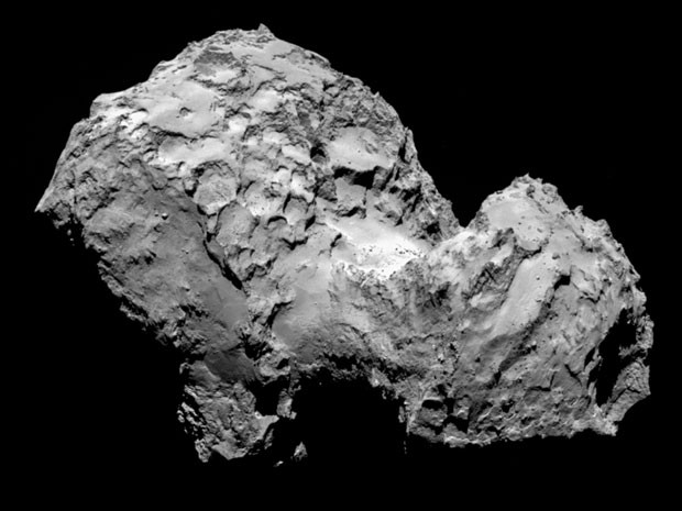 Rosseta: a primeira aterrissagem de uma máquina humana sobre um cometa