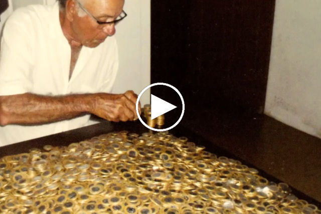 Seu Zio e as 34.000 moedas coletadas durante 7 anos