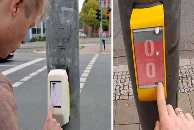 Semáforo que permite jogar Pong com a pessoa do outro lado foi instalado oficialmente na Alemanha