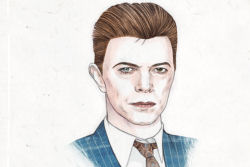 50 anos de penteados de David Bowie numa camaleônica GIF