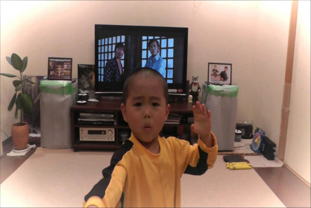 Este pequeno de 5 anos é a reencarnação de Bruce Lee