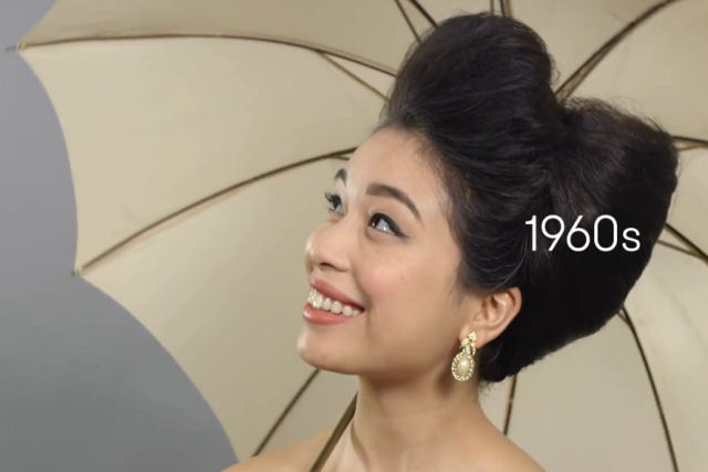 100 anos de estilos de beleza filipina em um minuto