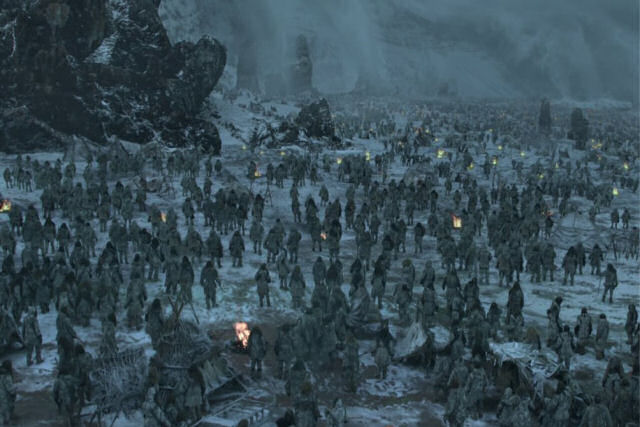 Os fantásticos efeitos visuais de uma sequência de ação de Game of Thrones