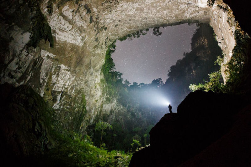 As impressionantes imagens da maior gruta do mundo