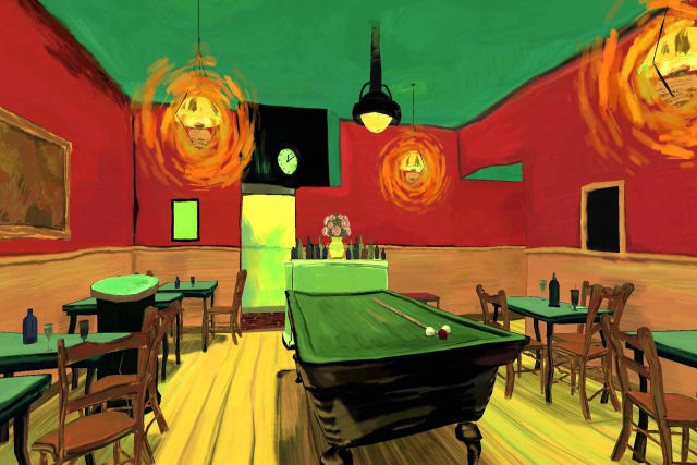 O café da noite - Um tributo de realidade virtual a Vincent Van Gogh