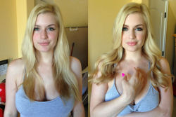 Antes e depois de milagres da maquiagem 4