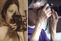 A 1ª fotojornalista do Japão ainda segue fazendo fotos com 101 anos