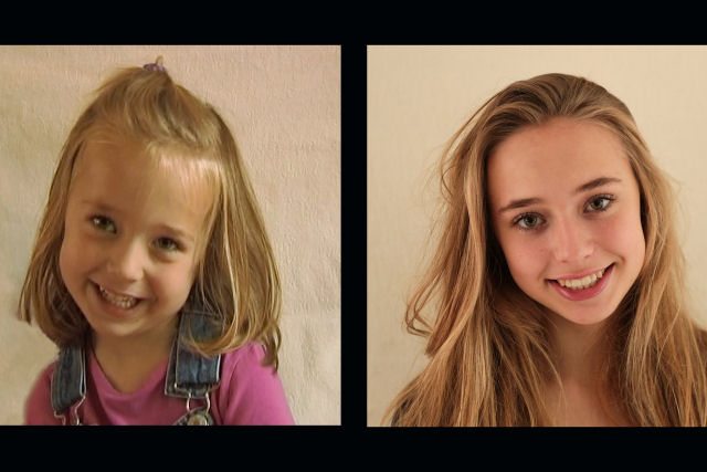 16 anos em 4.½ minutos: singular time-lapse do crescimento de uma garota