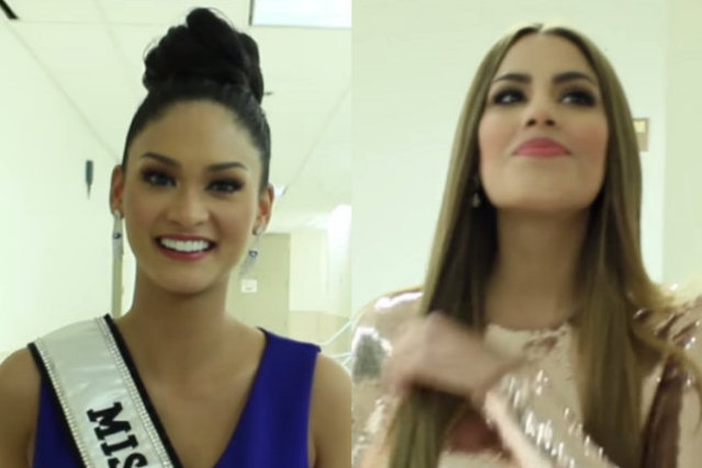 O atrapalhado Steve Harvey entrevistou a Miss universo e a Miss Colômbia em seu programa