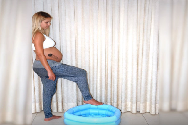 Casal cria um adorável time-lapse de sua gravidez