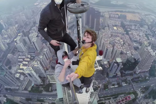 Esta é a vista do 3º edifício mais alto de Shenzhen