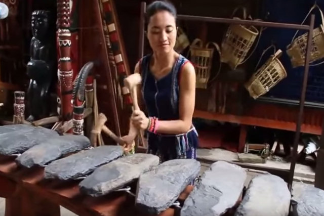 Marimbas de pedras: os curiosos litofones do Vietn