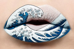 Esta maquiadora transforma seus lábios em fantásticas obras de arte