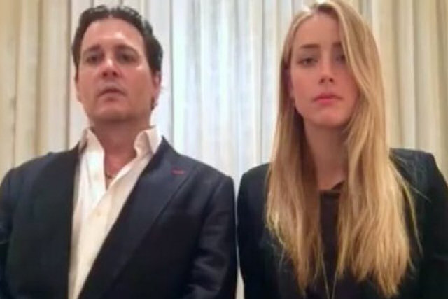O vexatório vídeo de Johnny Depp e Amber Heard para pedir perdão a Austrália