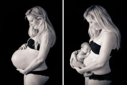 23 fotos do antes e depois de mães passando pela mais bela transformação