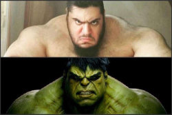 Pensa num cara grande: Hulk existe e é iraniano