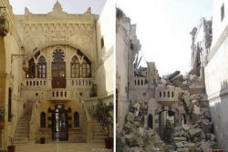 Fotografias do antes e depois revelam o que Guerra fez à maior cidade da Síria