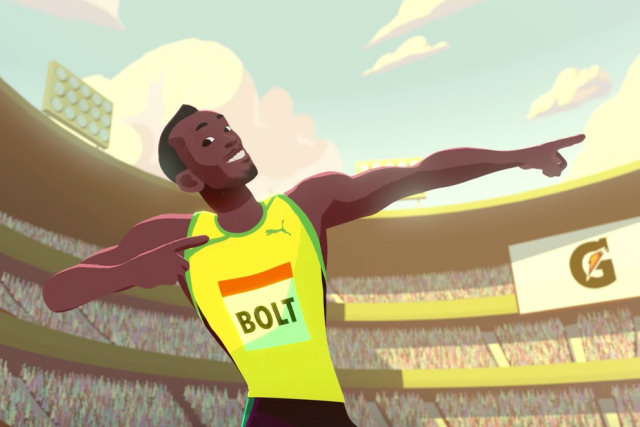 O belo curta de animação que retrata a vida de Usain Bolt é pura emoção