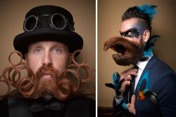 As barbas e bigodes mais excêntricos do Campeonato Mundial de Barbas e Bigodes 2016