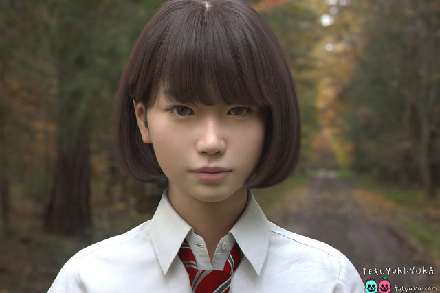 Conheça Saya, a estudante japonesa que não existe