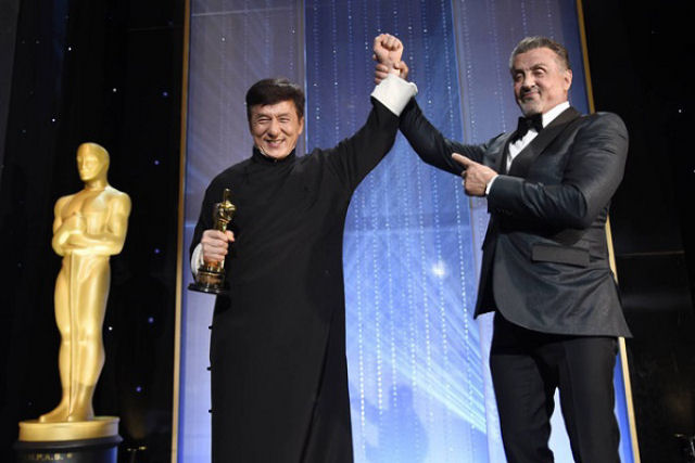 Jackie Chan recebeu um Oscar