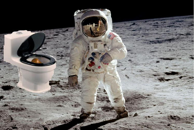 Desafio do Cocô Espacial - NASA está oferecendo 30.000 dólares a quem resolver o problema de cagar no espaço