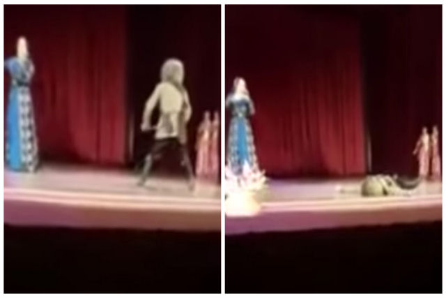 Bailarino russo morre em pleno palco e o público aplaude pensando que era parte do show